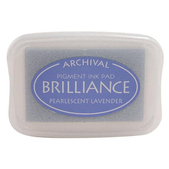 Tsukineko Brilliance Stempelkissen Lavender / Perlmutt Lavendel Lavender / Perlmutt Lavendel