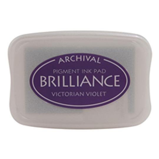 Tsukineko Brilliance Stempelkissen Victorian Violett Victorian Violett
