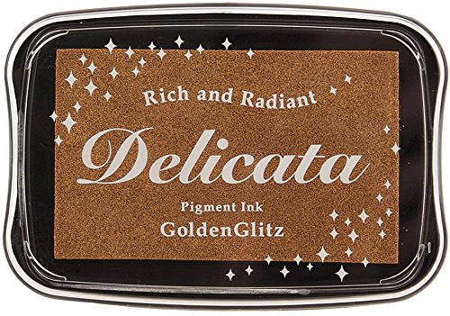 Tsukineko Delicata Metallic Stempelkissen Metallic Golden Glitz Metallic Golden Glitz