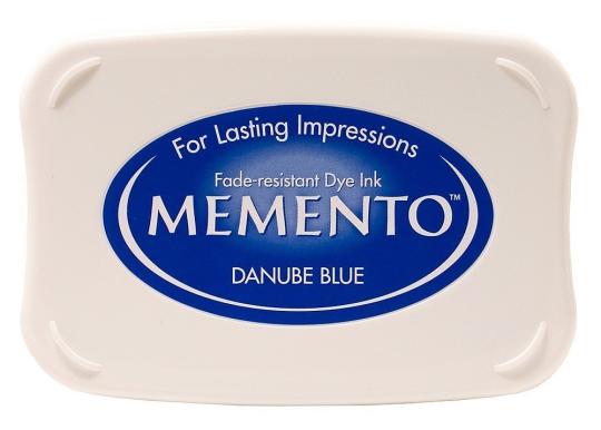 Tsukineko Memento L Stempelkissen Danube blue Danube blue