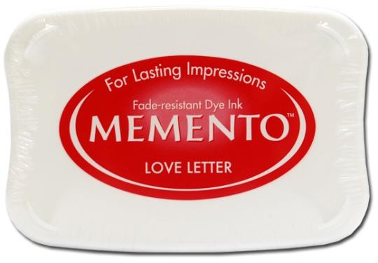 Tsukineko Memento L Stempelkissen Love letters Love letters