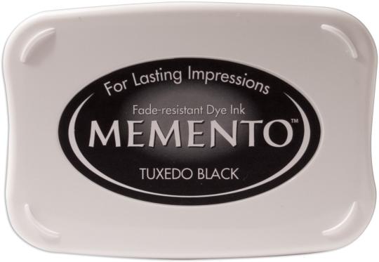 Tsukineko Memento L Stempelkissen Tuxedo black Tuxedo black