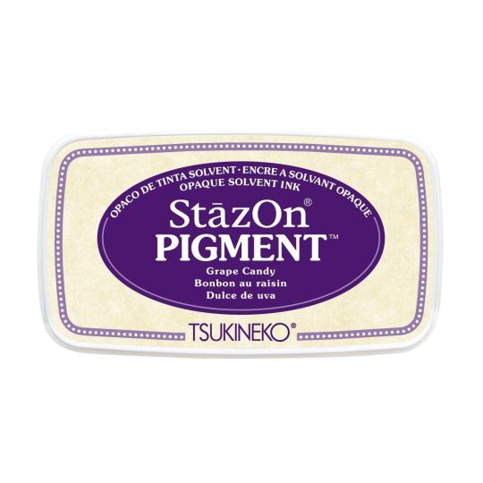 Tsukineko StazOn Pigment Stempelkissen Grape Candy / Violett Grape Candy / Violett