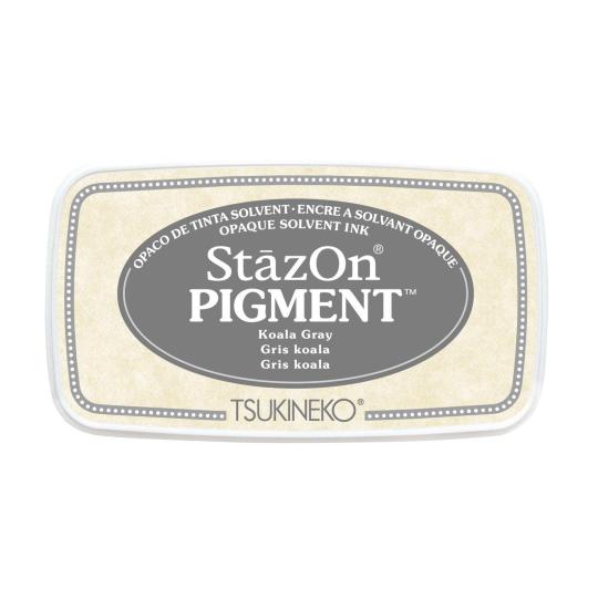 Tsukineko StazOn Pigment Stempelkissen Koala Gray / Grau Koala Gray / Grau