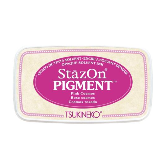 Tsukineko StazOn Pigment Stempelkissen Pink Cosmos / Pink Pink Cosmos / Pink