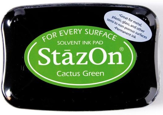 Tsukineko StazOn Stempelkissen Cactus green Cactus green