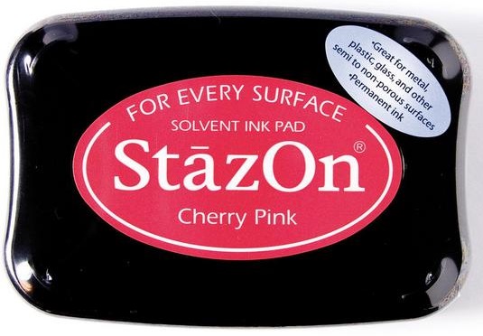 Tsukineko StazOn Stempelkissen Cherry pink Cherry pink