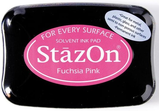 Tsukineko StazOn Stempelkissen Fuchsia pink Fuchsia pink