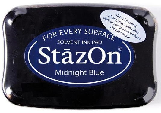 Tsukineko StazOn Stempelkissen Midnightblue Midnightblue