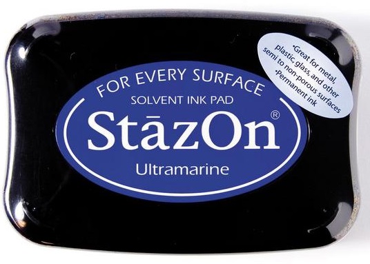 Tsukineko StazOn Stempelkissen Ultramarine Ultramarine