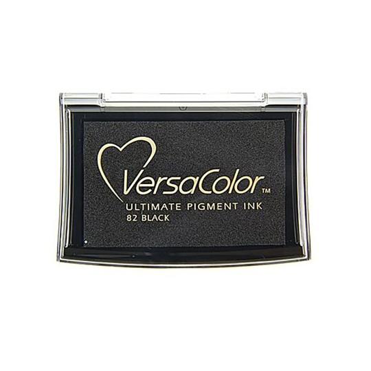 Tsukineko Versa Color L Stempelkissen Black / Schwarz Black / Schwarz
