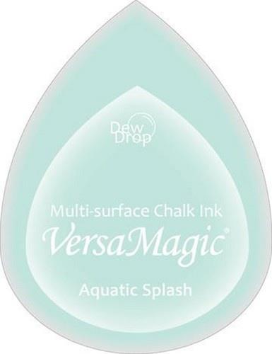 Tsukineko Versa Magic Chalk Dew Drops Stempelkissen Aquatic Splash