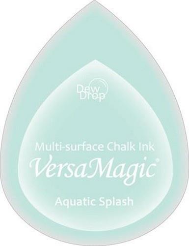 Tsukineko Versa Magic Chalk Dew Drops Stempelkissen Aquatic Splash Aquatic Splash
