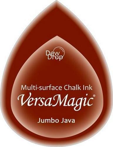 Tsukineko Versa Magic Chalk Dew Drops Stempelkissen Jumbo Java