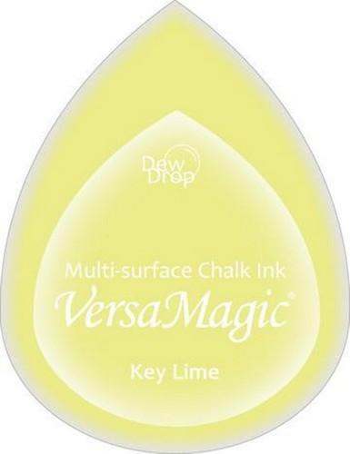 Tsukineko Versa Magic Chalk Dew Drops Stempelkissen Key Lime