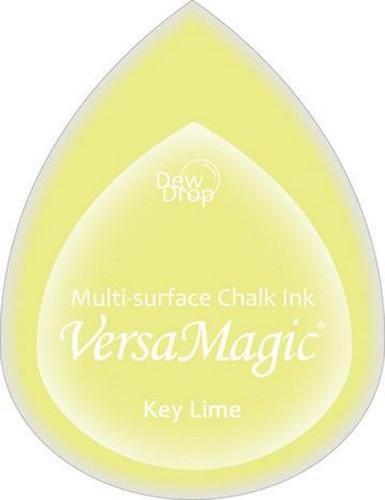 Tsukineko Versa Magic Chalk Dew Drops Stempelkissen Key Lime Key Lime
