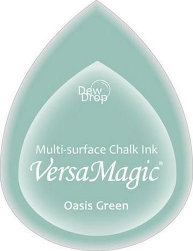 Tsukineko Versa Magic Chalk Dew Drops Stempelkissen Oasis Green