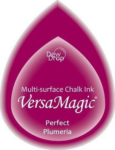 Tsukineko Versa Magic Chalk Dew Drops Stempelkissen Perfect Plumeria