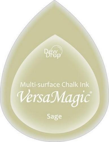 Tsukineko Versa Magic Chalk Dew Drops Stempelkissen Sage Sage