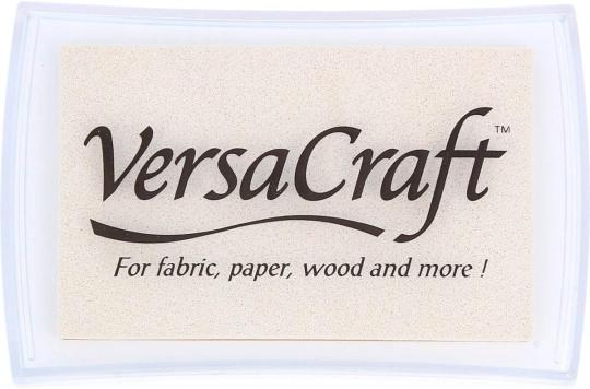 Tsukineko VersaCraft L Textil Stempelkissen White / Weiß White / Weiß