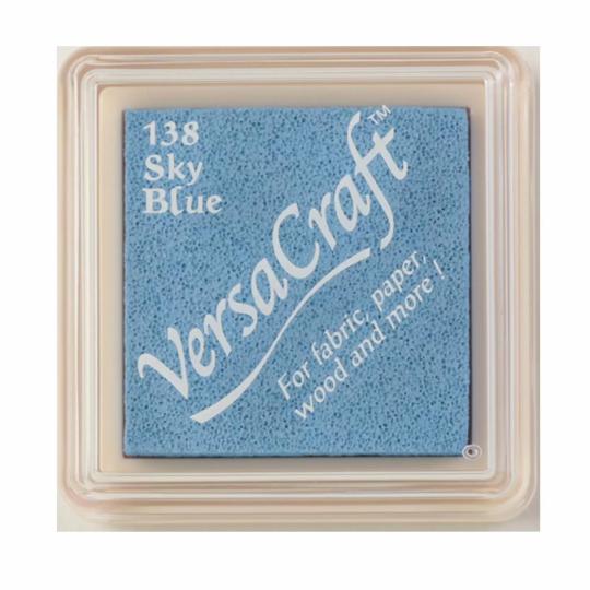 Tsukineko VersaCraft S Textil Stempelkissen Sky blue / Himmelblau Sky blue / Himmelblau