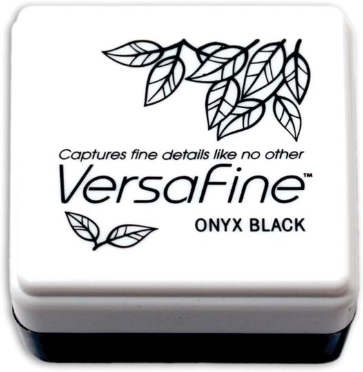 Tsukineko VersaFine Mini-Stempelkissen Onyx Black Onyx Black