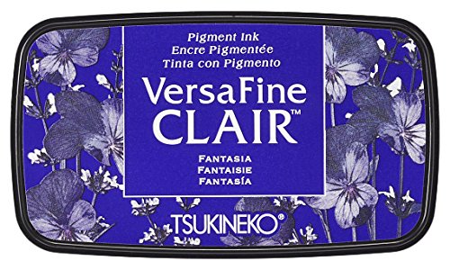 Tsukineko VersaFine clair Stempelkissen Fantasia / Dunkelblau Fantasia / Dunkelblau