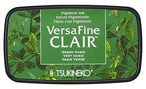 Tsukineko VersaFine clair Stempelkissen Green Oasis / Grün Green Oasis / Grün