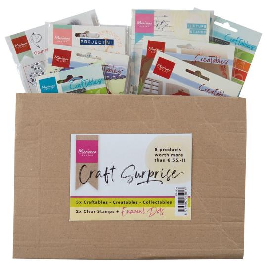 Überraschungspaket Marianne Design Stanz und Prägeschablone + Stempel #2 - im Wert von mind. 55€ 