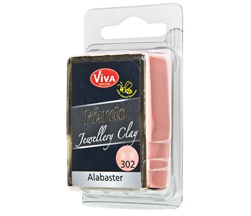 Viva Decor Pardo Jewellery Clay / Schmuckmasse 56g Alabaster Alabaster