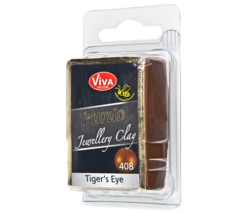 Viva Decor Pardo Jewellery Clay / Schmuckmasse 56g Tigerauge Tigerauge