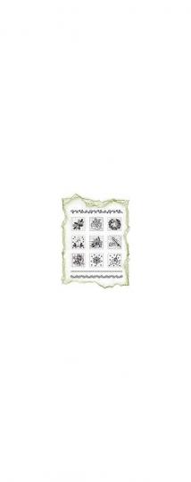 Viva Decor Silikonstempel Weihnachtspatschwork 14x18cm 