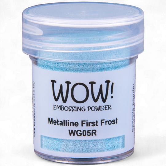 WOW Embossing Pulver 15ml - Metalline - First Frost Metalline - Regular First Frost Metalline - Regular