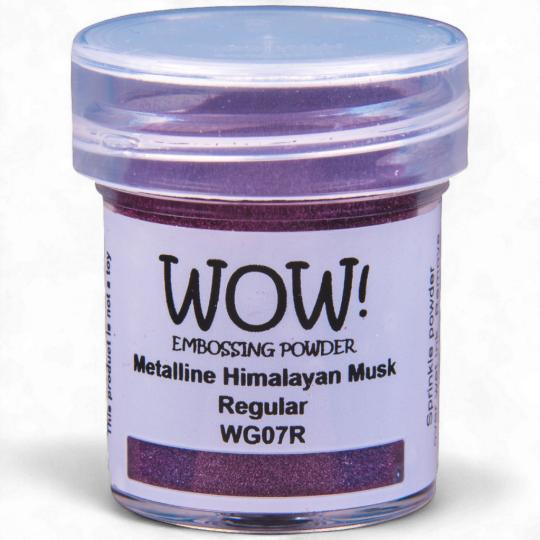 WOW Embossing Pulver 15ml - Metalline - Himalayan Musk Metalline - Regular Himalayan Musk Metalline - Regular