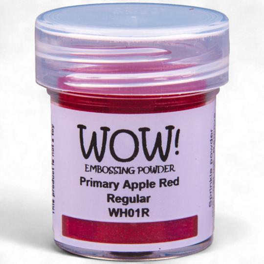 WOW Embossing Pulver 15ml - Primary - Apple Red - Regular Apple Red - Regular