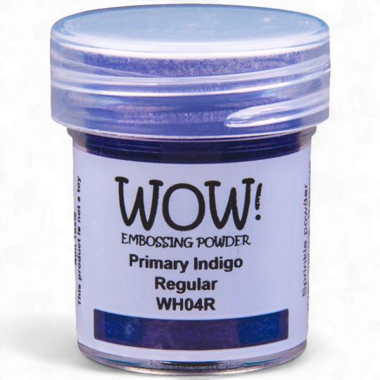 WOW Embossing Pulver 15ml - Primary - Indigo - Regular Indigo - Regular