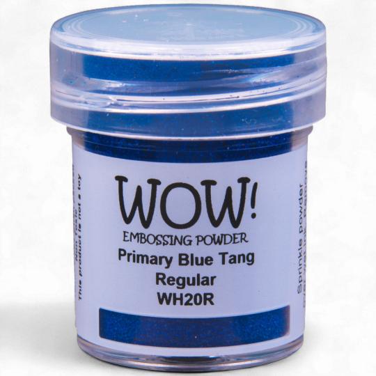 WOW Embossing Pulver 15ml - Primary - Blue Tang - Regular Blue Tang - Regular
