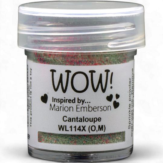 WOW Embossing Pulver 15ml - Colour Blends - Cantaloupe - X*Marion Emberson* Cantaloupe - X*Marion Emberson*