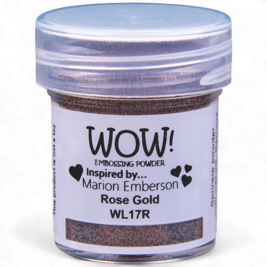 WOW Embossing Pulver 15ml - Colour Blends - Rose Gold Regular Rose Gold Regular