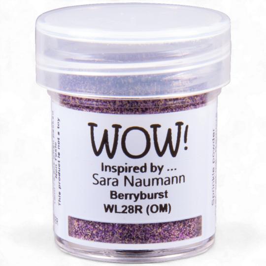 WOW Embossing Pulver 15ml - Colour Blends - Berryburst - Regular*Sara Naumann* Berryburst - Regular*Sara Naumann*
