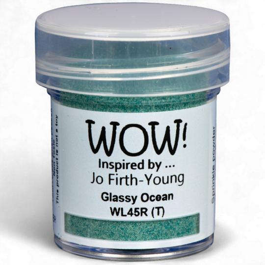 WOW Embossing Pulver 15ml - Colour Blends - Glassy Ocean - Regular*Jo Firth-Young* Glassy Ocean - Regular*Jo Firth-Young*
