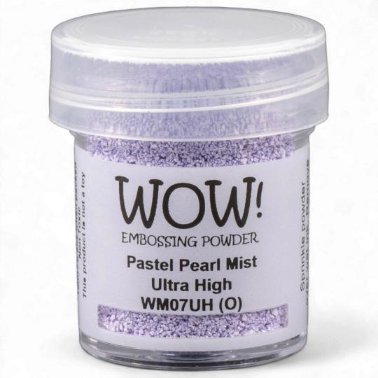 WOW Embossing Pulver 15ml - Pastel - Pearl Mist - Ultra High Pearl Mist - Ultra High