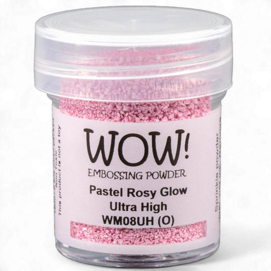 WOW Embossing Pulver 15ml - Pastel - Rosy Glow - Ultra High Rosy Glow - Ultra High