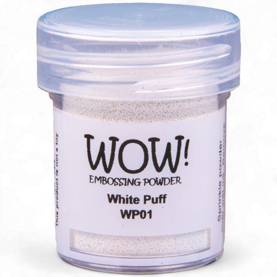 WOW Embossing Pulver 15ml - Puff - Weiß - Ultra High Weiß - Ultra High