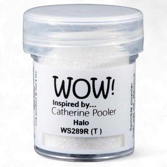 WOW Embossing Pulver 15ml - Glitzer - Halo - Regular*Catherine Pooler Exclusive* Halo - Regular*Catherine Pooler Exclusive*