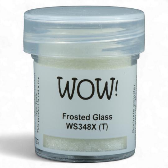 WOW Embossing Pulver 15ml - Glitzer - Frosted Glass - X Frosted Glass - X