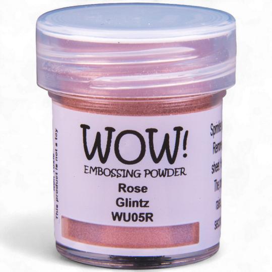 WOW Embossing Pulver 15ml - Rose Glintz - Regular 