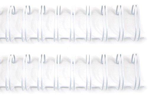 We R Memory Keepers Cinch Bindedraht 2Stk. a 30cm lang / 0,75inch=1,90cm Weiß Weiß
