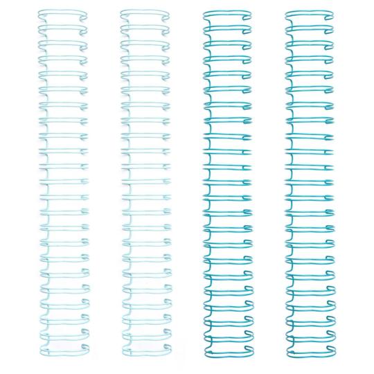 We R Memory Keepers Cinch Bindedraht 4Stk. a 30cm lang / 0,625inch=1,58cm Minze Minze