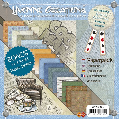 Yvonne Creations - Männer – Paperpack – 210gr- 